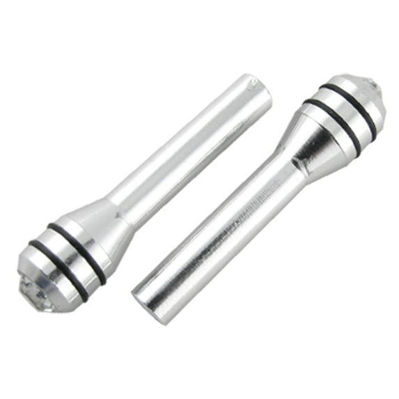Unique Bargains 2 Pcs Silver Tone Rhinestone Decor Car Doo Lock Pins