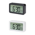 thumbnail image 1 of Unique Bargains 2 Pcs Small Loud Alarm Clock Battery Operated Desk Clock White White/Black, 1 of 6