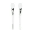 thumbnail image 1 of Unique Bargains 2 Pcs Smooth Face Mask Brush Double-headed White, 1 of 5