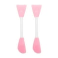 thumbnail image 1 of Unique Bargains 2 Pcs Smooth Facial Mask Brush Two-in-One Light Pink, 1 of 5