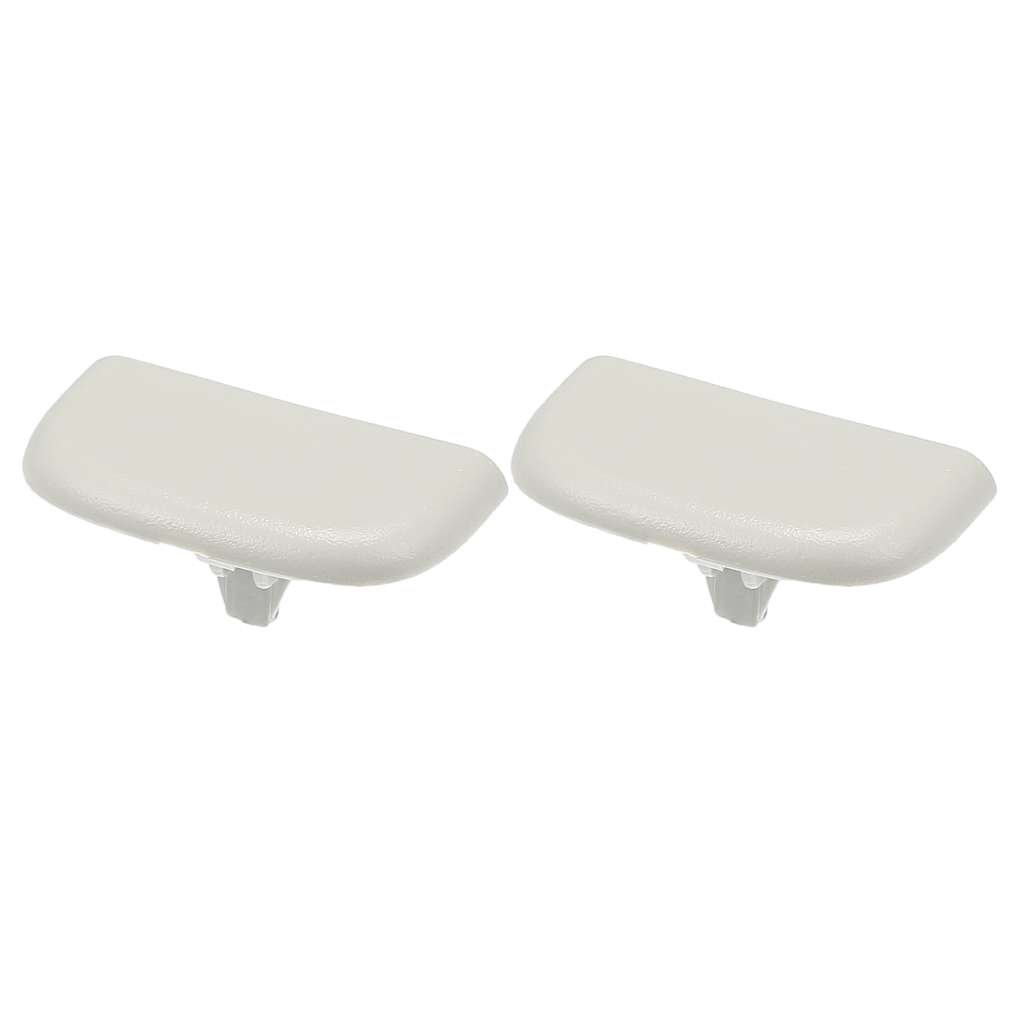 Unique Bargains 2 Pcs Sun Visor Cap Clip No.DS7Z54672A40AF/DS7Z4273AA for Ford Edge White