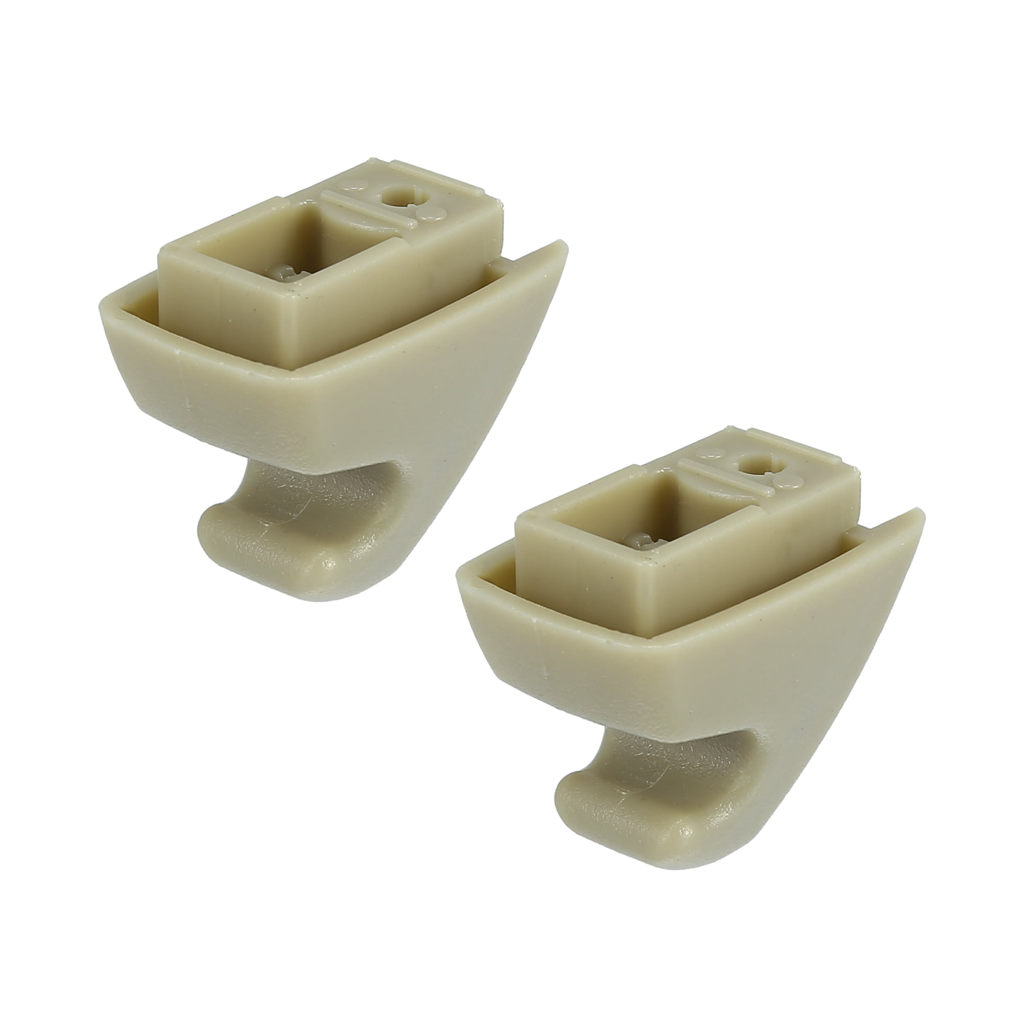 Unique Bargains 2 Pcs Sun Visor Retainer Clip 15882854 for Chevy Silverado Beige