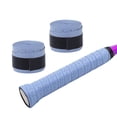 thumbnail image 1 of Unique Bargains 2 Pcs Tennis Racket Grip Tape Dry Overgrip Tape Sky Blue, 1 of 8