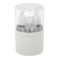 thumbnail image 1 of Unique Bargains 2 Pcs Travel Container Set Portable Travel Bottles Set Gray, 1 of 6