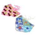thumbnail image 1 of Unique Bargains 2 Pcs Triangle Bandana Knitted Turban Crochet Hair Scarf for Women Blue Pink, 1 of 5
