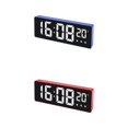 thumbnail image 1 of Unique Bargains 2 Pcs Triple Alarm Clock for Bedroom for Deep Sleepers Blue/Red, 1 of 6