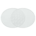 thumbnail image 1 of Unique Bargains 2 Pcs Universal 7 Inch Speaker Grills Mesh for Audio Subwoofer 182x6.5mm Grille without Frame White, 1 of 8
