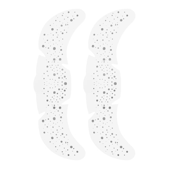 Unique Bargains 2 Pcs Waterproof Freckles Stickers QT-0018 Face Tattoo for Costume Parties Silver Tone Water Film Paper PET Film