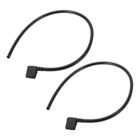 Unique Bargains 2 Pcs Windshield Washer Nozzle for Mercedes-Benz Sprinter 5-T 09-23 ABS Black No.2E1955985