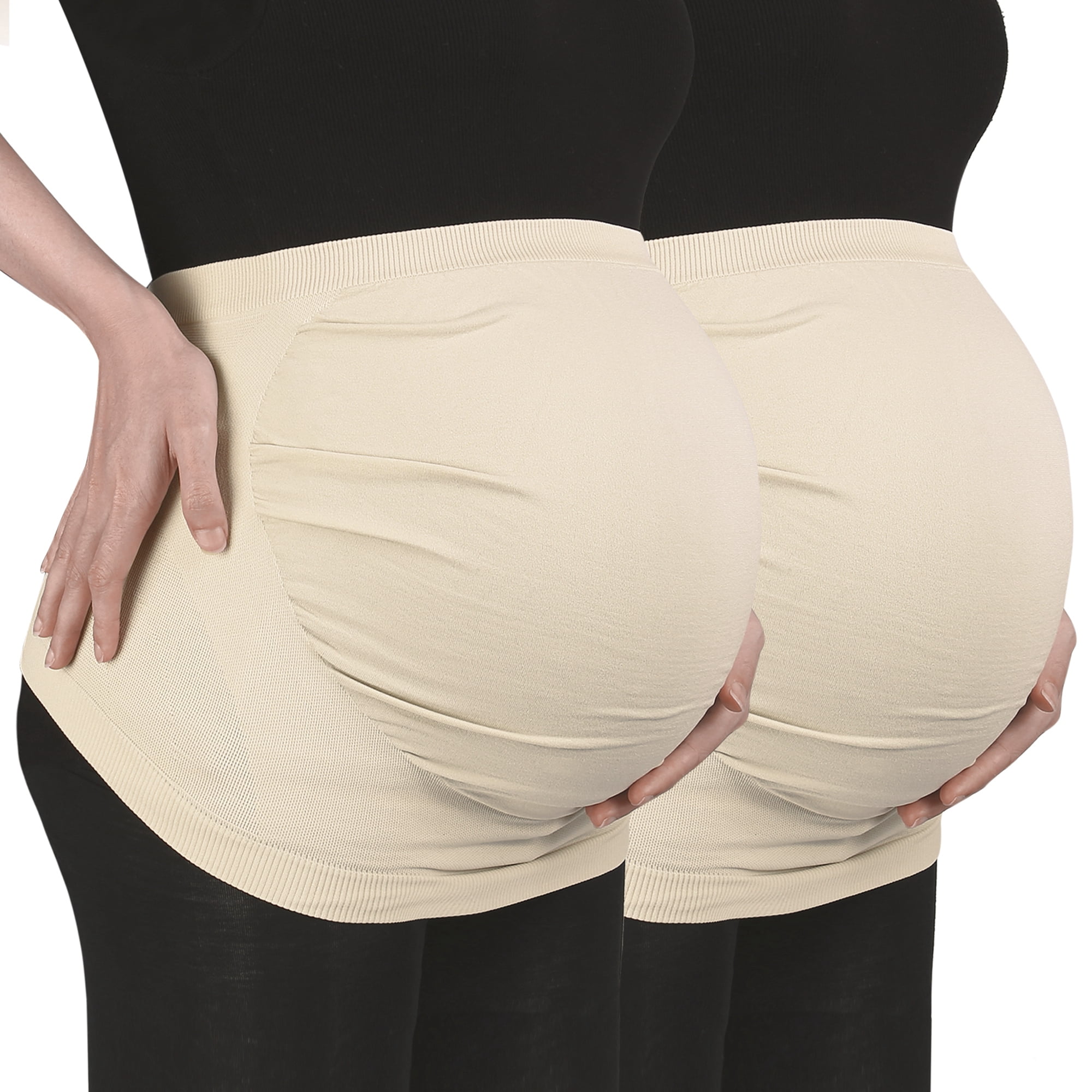 Unique Bargains 2 Pcs Women Maternity Support Belly Bands Strap
