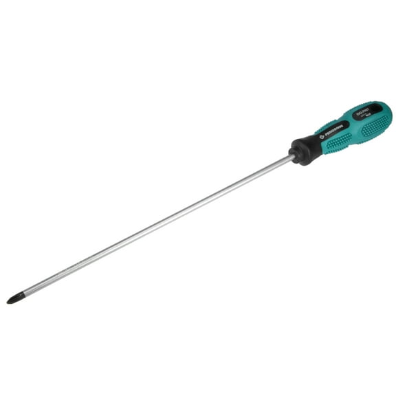 Unique Bargains #2 Phillips Screwdriver 12 inch Round Shaft Non Slip Comfortable Handle