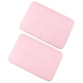 thumbnail image 1 of Unique Bargains 2-Piece Memory Foam Non-slip Floor Rug 24" x 16" Pink, 1 of 7