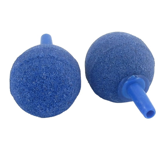 Unique Bargains 2 Pieces 2.5cm Diameter Airstone Sphere Air Diffuser for Aquarium