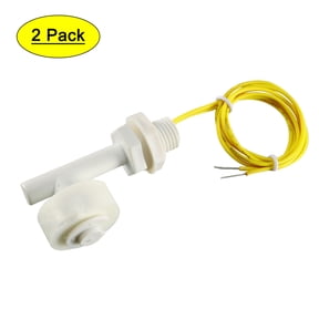 Unique Bargains 2 Pieces Water Level Monitor Sensor Right Angle Float Switches ZPC1 White