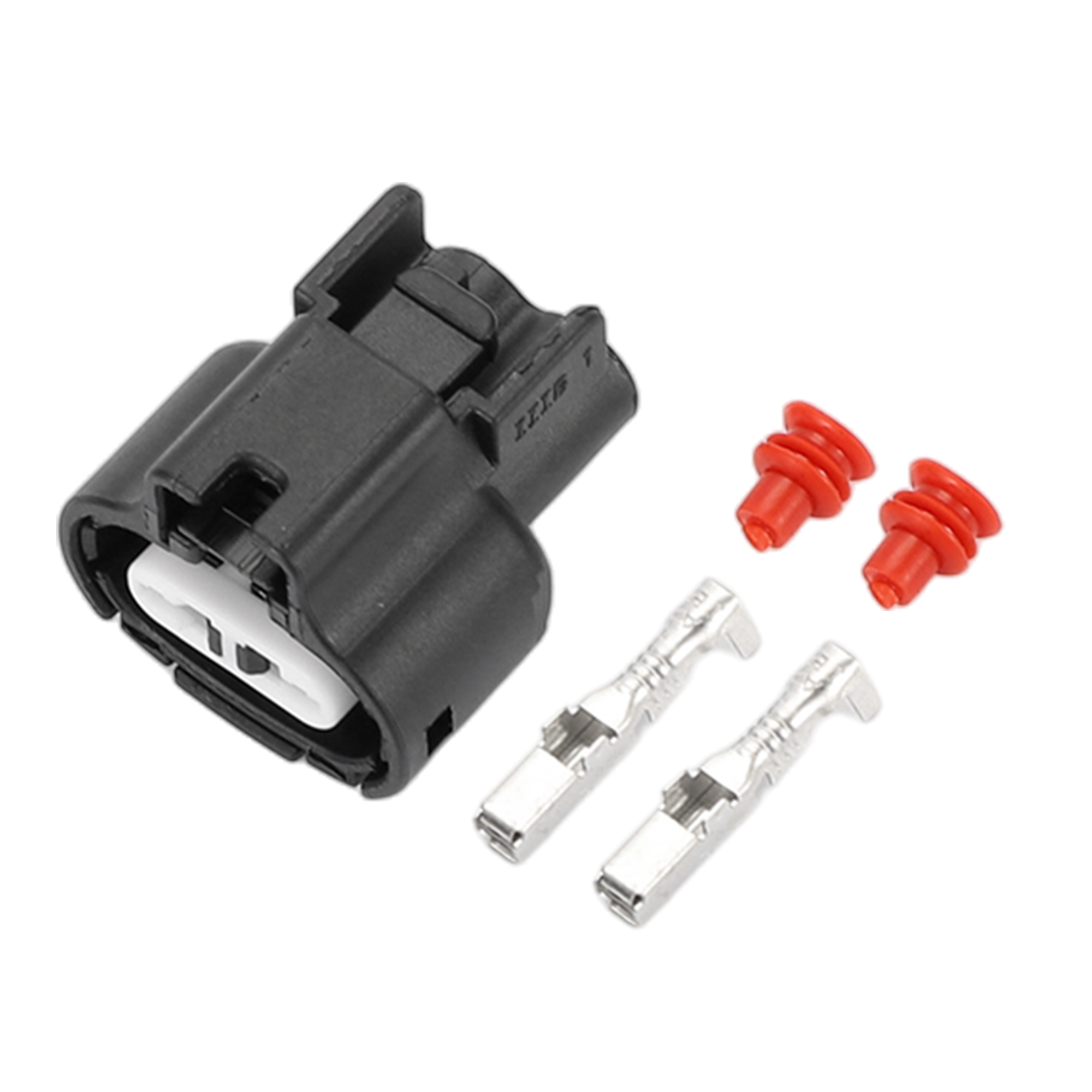 Unique Bargains 2 Pin Air Intake Waterproof Connector Plug Waterproof ...
