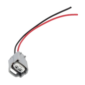 Unique Bargains 2 Pin No.68140664AE A/C Compressor Control Valve Plug for Ram 4000 2019 A/C Compressor Control Valve Connector Wire Harness Gray 1 Pcs