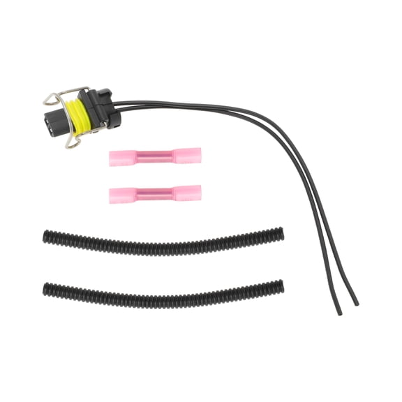 Unique Bargains 2 Pin Sensor Wiring Harnesses Automobile Injector Pressure Sensor Wiring Harness for Ford for Powerstroke Diesel 6.0L 03-10 No.5C3Z9C968CA 1 Set