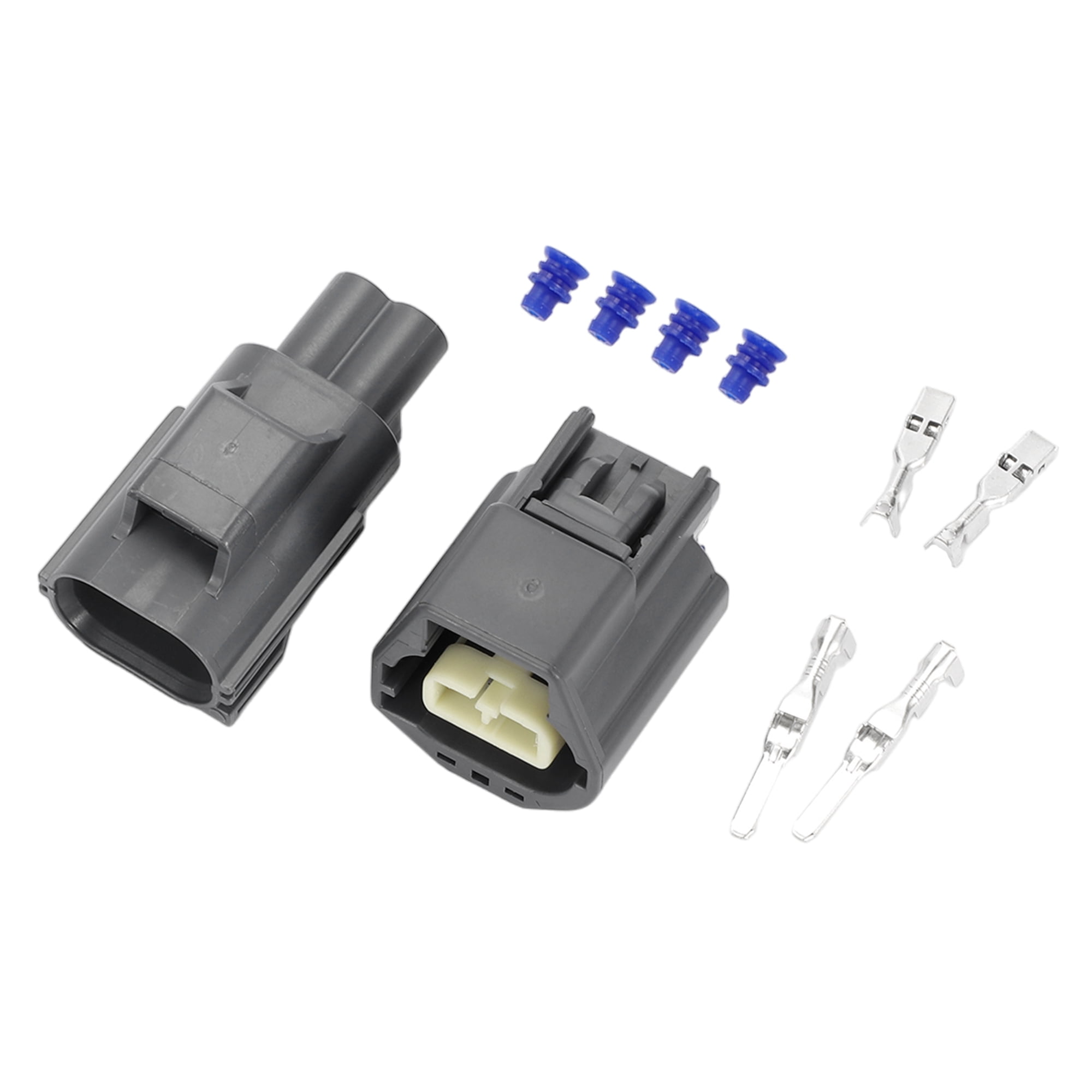Unique Bargains 2 Pin Solenoid Valve Connector Plug - Car Terminal Connector for Toyota