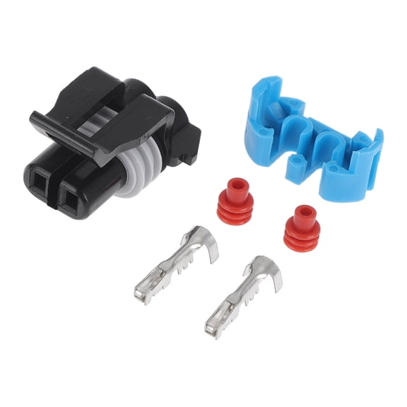 Unique Bargains 2 Pins Temperature Sensor Socket Plug Waterproof for Buick No.12048074 1 Set