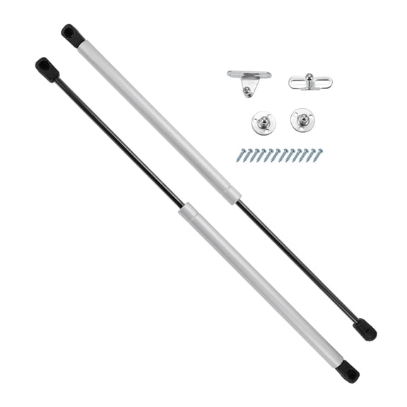 Unique Bargains 2 Set 25lbs 20inch/510mm Lift Supports Struts Silver Tone for Car Truck RV Boat