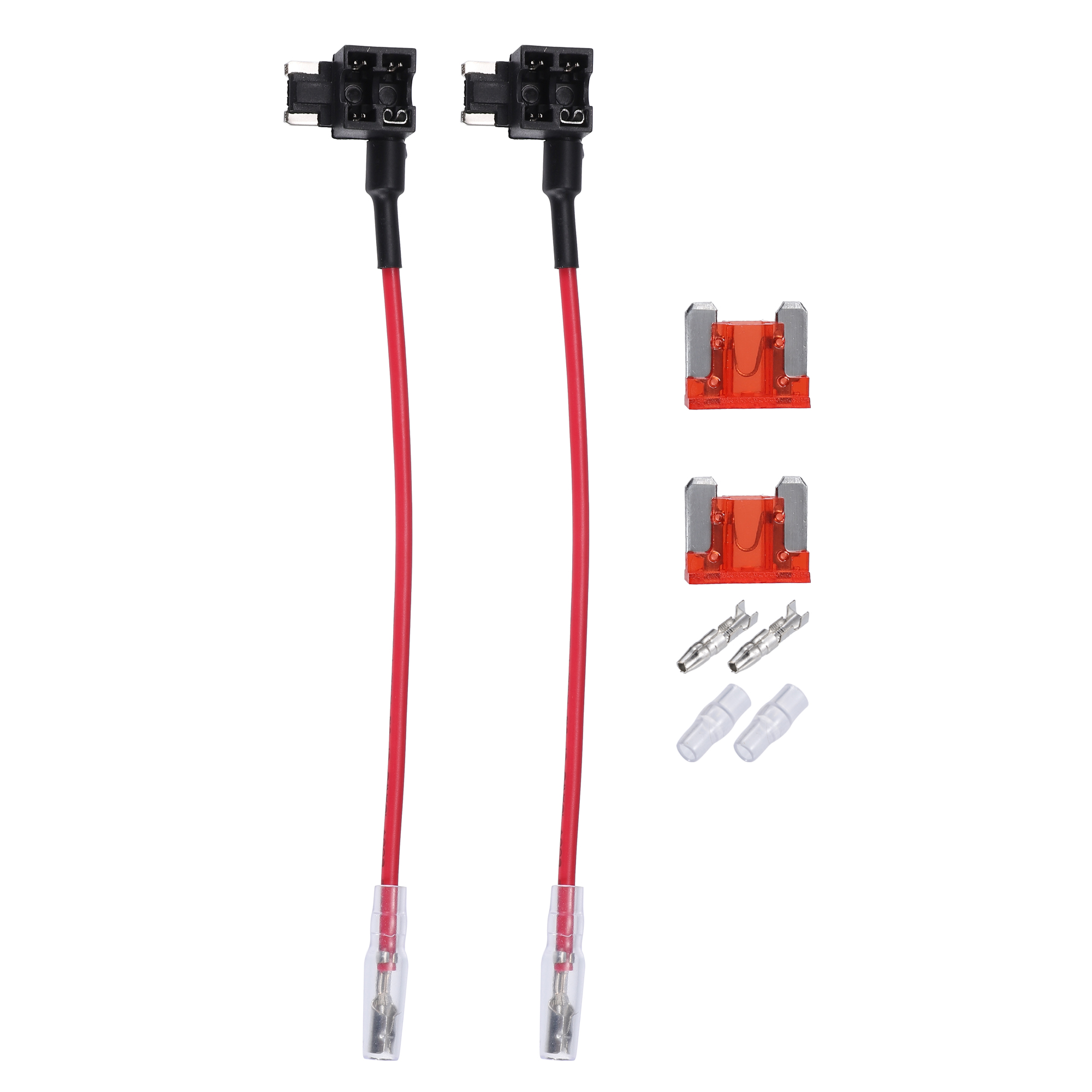 Unique Bargains 2 Set 32V Unversial Low Profile Mini Fuse Adapter Tap