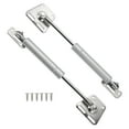 thumbnail image 1 of Unique Bargains 2 Set 4Ib/20N/2kg 7" Lift Support Struts Silver Tone for Kitchen Cabinet Door, 1 of 7