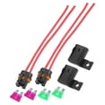 thumbnail image 2 of Scosche 16 Gauge ATC ATO In-Line Blade Fuse Holder – Waterproof, 12V, 5 Amp – 2 Pack 2 of 5