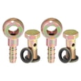 thumbnail image 1 of Unique Bargains 2 Set Car Oil Cooler Screw Ball Head Adapter Turbo Brake Line Bolt Adapter M10x1.5 8mm OD with Washers, 1 of 6