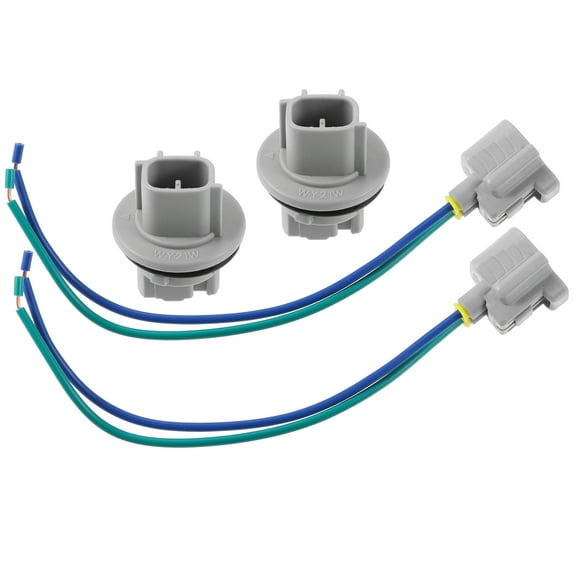 Unique Bargains 2 Set Front Rear Turn Signal Light Wiring Harness Socket Holder 81150-04270 for Toyota 4Runner Prius