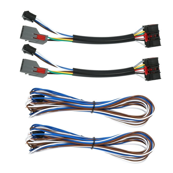 Unique Bargains 2 Set Tow Mirrors Wiring Harness Connector 8 Pin to 22 Pin for Ford F150 2015-2019 Trucks