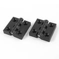 thumbnail image 1 of Unique Bargains 2" x 2" Furniture Door Screw Mount Ball Bearing Plastic Hinge 2Pcs, 1 of 1