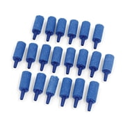 REGALWOVEN 20 PCS 25x12mm Fish Tank Bubble Air Stones Blue