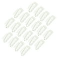 thumbnail image 1 of Unique Bargains 20 Pcs 10-Teeth Snap Wig Hair Clips for Hair Extension Beige, 1 of 5