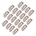 thumbnail image 1 of Unique Bargains 20 Pcs 10-Teeth Snap Wig Hair Clips for Hair Extension Light Brown, 1 of 5