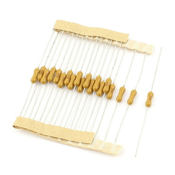 Unique Bargains 20 Pcs 125V-250V 500mA Slow Blow Axial Leaded Fuses 3 x 62mm