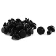 thumbnail image 1 of Unique Bargains 20 Pcs Black Plastic Rivet Push-Type Fastener Clips 10mm x 17mm x 20mm, 1 of 1