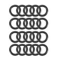 thumbnail image 1 of Unique Bargains 20 Pcs Black Rubber Oil Seal O Ring Sealing Gasket Washer 14x9.2x2.4mm, 1 of 1