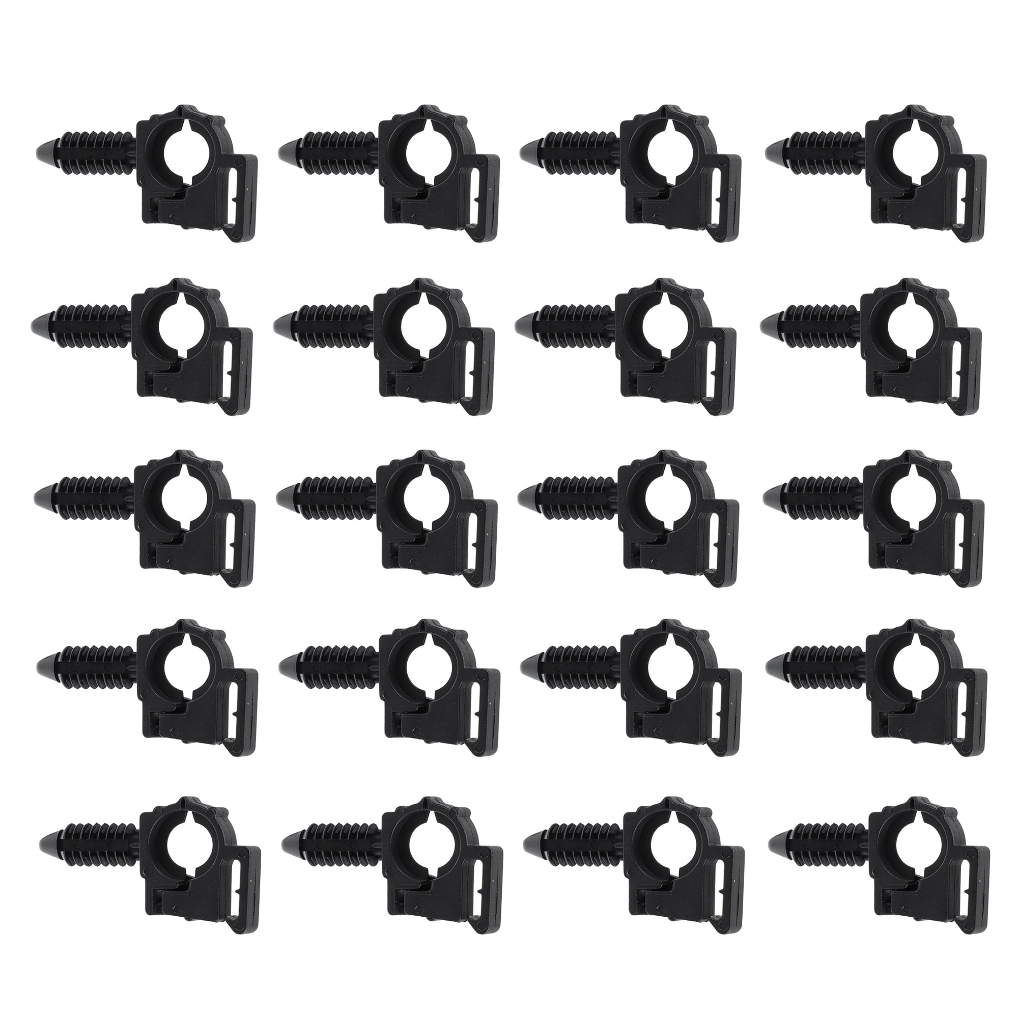 Wire Routing U Clips Unique Bargains 20 Pcs Fuel Line Retaining Clip Wire Routing Clips ...