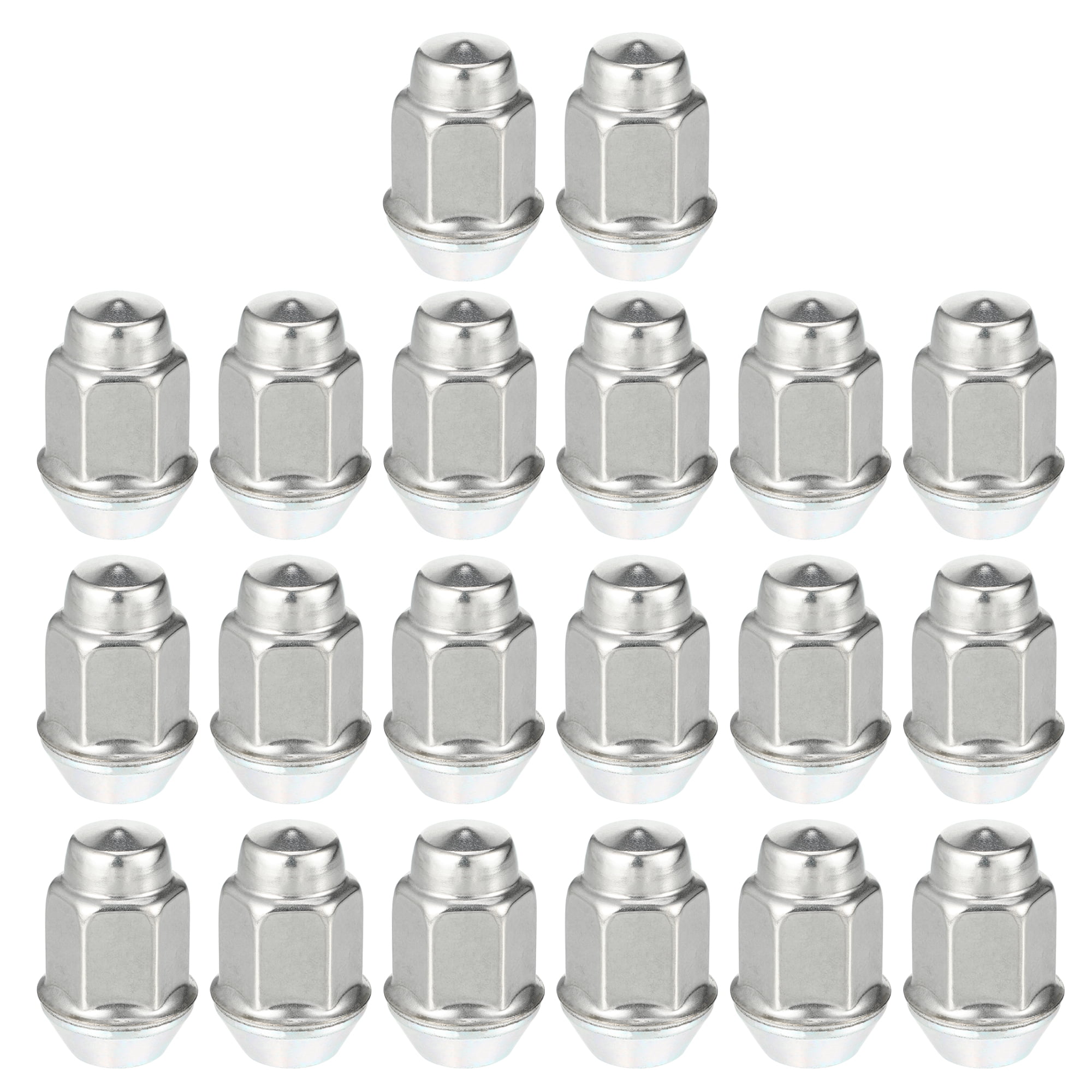 Unique Bargains 20 Pcs M12 x 1.5 Wheel Lug Nuts for Chevrolet Malibu