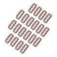 thumbnail image 1 of Unique Bargains 20 Pcs U Shape Snap Wig Clips for Hair Extension Light Brown, 1 of 5