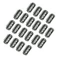 thumbnail image 1 of Unique Bargains 20 Pcs U Shape Snap Wig Hair Clips for Hair Extension Black, 1 of 5