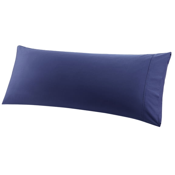 Unique Bargains 20"x 55" 1PC Envelope Closure Body Pillow Cover Navy Blue