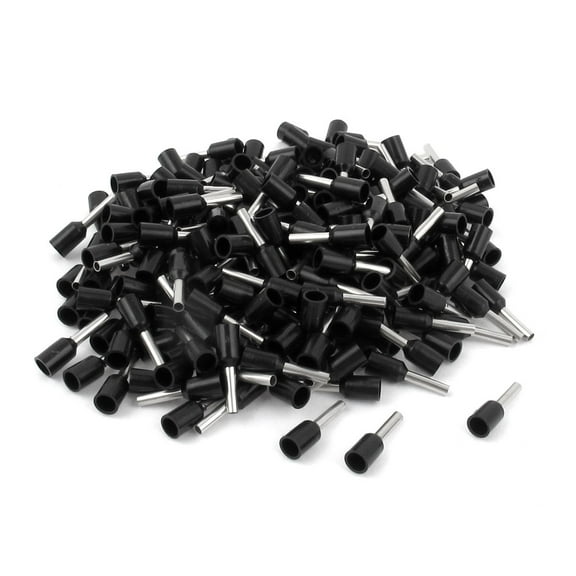 Unique Bargains 200Pcs E1508 16AWG Insulated Ferrule Cable Cord End Wire Crimp Terminal Black