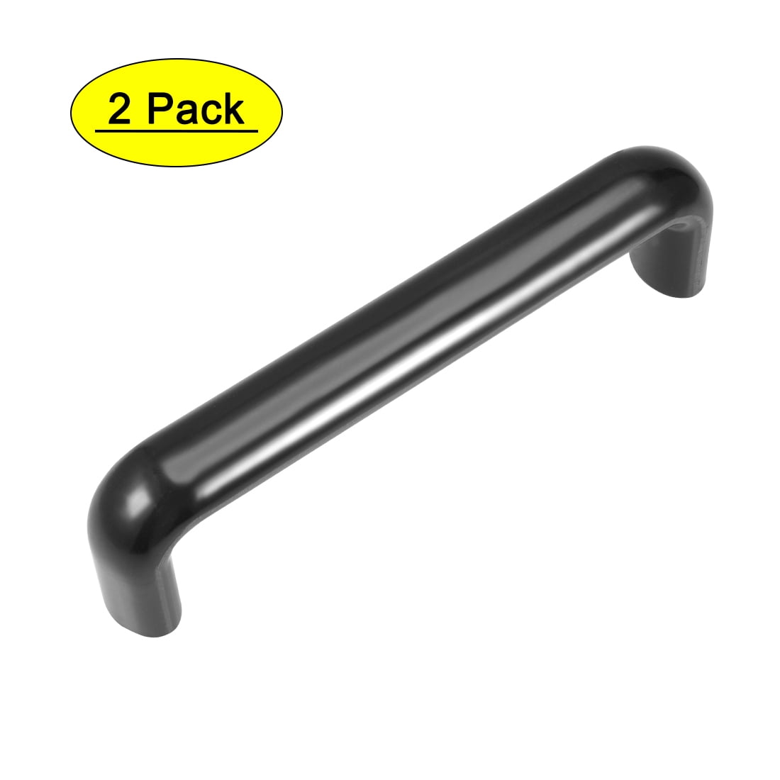 Unique Bargains 200mm Hole Centers Pulls Handles Black 2Pack - Walmart.com