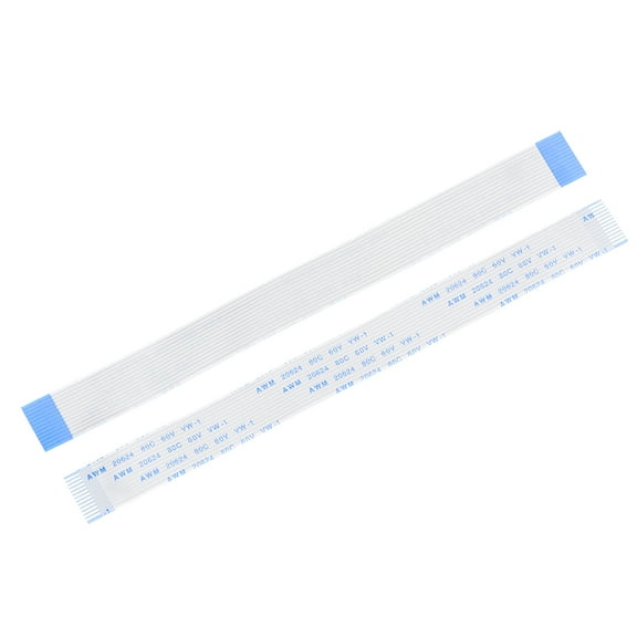 Unique Bargains 20Pcs 0.5mm Pitch 13 Pin AWM 80C 60V -1 Flexible Flat Cable FFC FPC 160mm