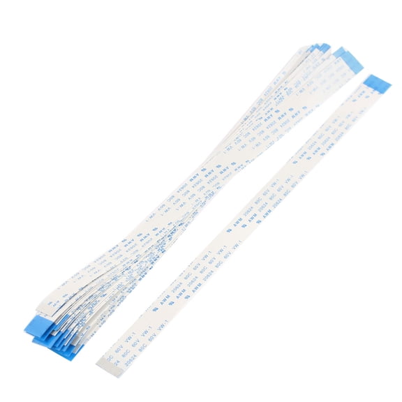 Unique Bargains 20Pcs 0.5mm Pitch 22 Pin AWM 20624 80C 60V -1 Flexible Flat Cable 200mm
