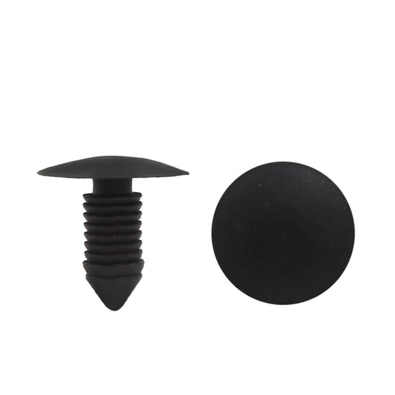 Unique Bargains 20Pcs 11mm Push Type Plastic Car Rivets Fastener Door Trim Panel Clip