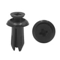 thumbnail image 1 of Unique Bargains 20Pcs 5mm Hole Dia. Black Car Plastic Rivets Splash Guard Fender Fastener Clip, 1 of 2