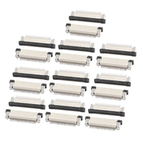 Unique Bargains 20Pcs Bottom Port 26Pin 0.5mm Pitch FFC FPC Ribbon Sockets Connector
