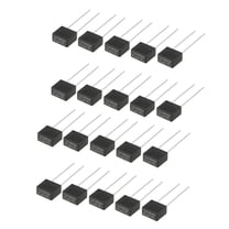 10Pcs DIP Mounted Square Slow Blow Micro Fuse T3.15A 3.15A 250V Black ...